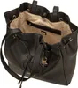Elegante Damenhandtasche in Schwarz mit Kontrastdetails und Produktbild-Vorschau 20