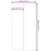 vidaXL Pool-Bodentuch Hellgrau 500x250 cm Polyester Produktbild-Vorschau 10