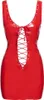 Mancanza Kleid rot M Anteprima dell’immagine prodotto 1