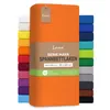 Lavea Spannbettlaken Jersey Baumwolle Orange 100x200cm Produktbild-Vorschau 8