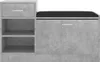 vidaXL Schoenenkast, betonkleur, 94,5 x 31 x 57 cm, Productafbeelding-voorbeeld 3
