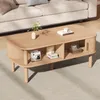 okwish ovaler Couchtisch mit Rollladen und offenen Fächern, Produktbild-Vorschau 4