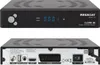 Front and back views of a black satellite receiver. Produktbild-Vorschau