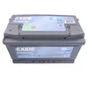 A car battery is shown against a white background. Produktbild-Vorschau