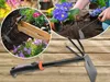 Verk 11414 Zappetta da giardino in metallo 27 cm Anteprima dell’immagine prodotto 11