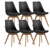 BEALIFE 6er Set Esszimmerstühle,  skandinavisches Design, Produktbild-Vorschau 1