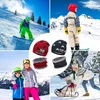 Kinder Mütze Schal Set, Fleecefutter, Sterne, Jungen 3-10 Produktbild-Vorschau 6