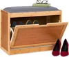 Banc à chaussures Relaxdays avec grande assise, bac à Voir les images du produit 1