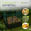 Juskys Metall Komposter 450 L, stabil, wetterfest & Produktbild-Vorschau 2