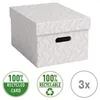 Leitz VON 61410001, Aufbewahrungsbox, Weiß, Rechteckig, Produktbild-Vorschau 2