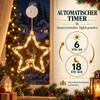 LED Fensterdeko Weihnachten 3er Set, Stern Weihnachtsbaum Produktbild-Vorschau 4