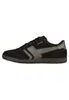 A black sneaker with gray accents, shown from the side against a white background. Produktbild-Vorschau