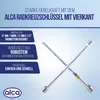 alca® Radkreuzschlüssel 1/2" Vierkant 17 19 21 Universal Produktbild-Vorschau 2