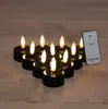 Anna's Collection LED-Teelichter - 10x -schwarz -3,5 x 1,5 Produktbild-Vorschau 4