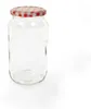 12er Set Einmachglas 1062 ml Deckel Rot Weiß Kariert Produktbild-Vorschau 2