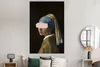 MuchoWow® Poster Mädchen mit Perlenohrring - Johannes Produktbild-Vorschau 4