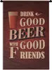 MuchoWow® Wandteppich Wandbehang Mancave - Bier - Vintage - Produktbild-Vorschau 1