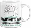 Bandmitglied Geschenk Tasse Ich Bin Bandmitglied Aber Sag Produktbild-Vorschau 1