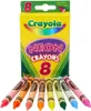 Crayola | Pastelli a cera neon - 8 pezzi - Colori vivaci - Anteprima dell’immagine prodotto 2