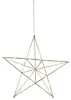 Gwiazda wisząca mosiądz Led LINE 38 cm Podgląd zdjęcia produktu 7