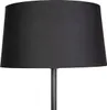 Moderne Stehleuchte Schwarz mit Schwarzem Schirm 45 cm Produktbild-Vorschau 2