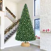 vidaXL Col de sapin de Noël Marron 90 x 90 x 28 cm Jacinthe Voir les images du produit 3