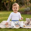 TupTam babybroekjes, uniseks, met voetjes, kleurrijke set Productafbeelding-voorbeeld 3