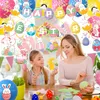 Latex Ballons Papier Girlande Banner 3m Ostern Dekoration Produktbild-Vorschau 3