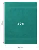 Betz 10 Stück Gästetücher 30x50 cm PREMIUM 100% Baumwolle Produktbild-Vorschau 2