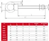 Augbolzen Ösenschraube Edelstahl A4 Ringbolzen Ringschraube Produktbild-Vorschau 6