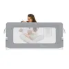 LZQ 200cm Pliable Barrière de sécurité pour lit d'enfant Voir les images du produit 21