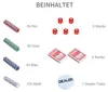 Homcom HOMCOM Pokerkoffer Pokerset Pokerchips Pokerset Produktbild-Vorschau 5