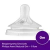 A close-up studio shot of a baby bottle nipple. Produktbild-Vorschau
