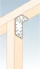 20x Schwerlast-Winkelverbinder mit Sicke 90x50x55mm Produktbild-Vorschau 3