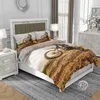 3D Baumwollsatin Bettwäsche 200x220cm CROSS Produktbild-Vorschau 2