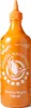 A bottle of Sriracha Mayoo sauce against a white background. Podgląd zdjęcia produktu