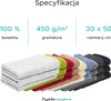 Ręcznik dziecięcy Bella bordowy 30x50 cm Podgląd zdjęcia produktu 4