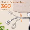 ZMH Tischlampe mit kabel Nachttischlampe 360°Schwenkbar Produktbild-Vorschau 7