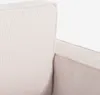 Ecksofa mit Halbinsel und ausziehbarem Bett in Rippenstoff Produktbild-Vorschau 12