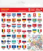 Nálepky s vlajkami Európy Náhľad obrázku produktu 4