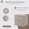 Rodan | Szafka Pod Umywalkę - 60 Cm - Wisząca - Beżowy Mat Podgląd zdjęcia produktu 3