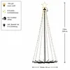 Lumineo, albero decorativo in metallo con LED, 240 cm, 706 Anteprima dell’immagine prodotto 6