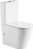 Modernes Stand-WC Keramik TURIN niedriger Spülkasten Produktbild-Vorschau 1
