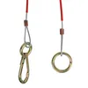 Wohnwagen Anhänger Abreißseil Rot 100 cm mit Karabiner und Produktbild-Vorschau 6