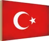 vianmo Holzschild 30x40 cm Türkei Turkey Flagge Fahne Produktbild-Vorschau 1