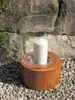 Edelrost Laterne rund, 30 cm Produktbild-Vorschau 1