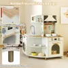 COSTWAY Doppelseitige Kinderküche Eck mit Licht & Sound, Produktbild-Vorschau 8