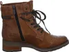Mustang Damen Boot Stiefelette Prägemuster 7-Loch-Schnürung Produktbild-Vorschau 5