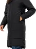 A person wearing a black winter jacket. Produktbild-Vorschau