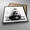 Gerahmtes Poster - Schwarzer Rahmen - Fotograf Schwarzweiß Produktbild-Vorschau 3